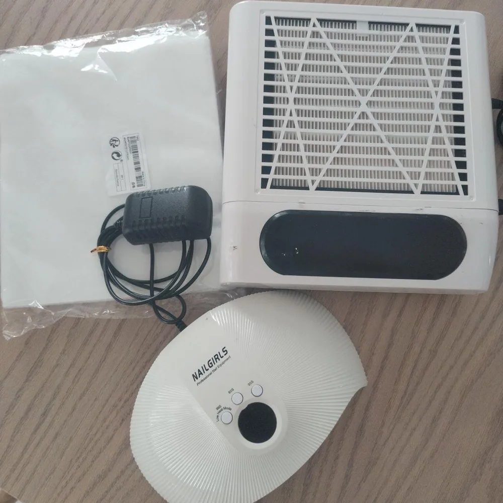 ネイルダストコレクター&UVライトセット