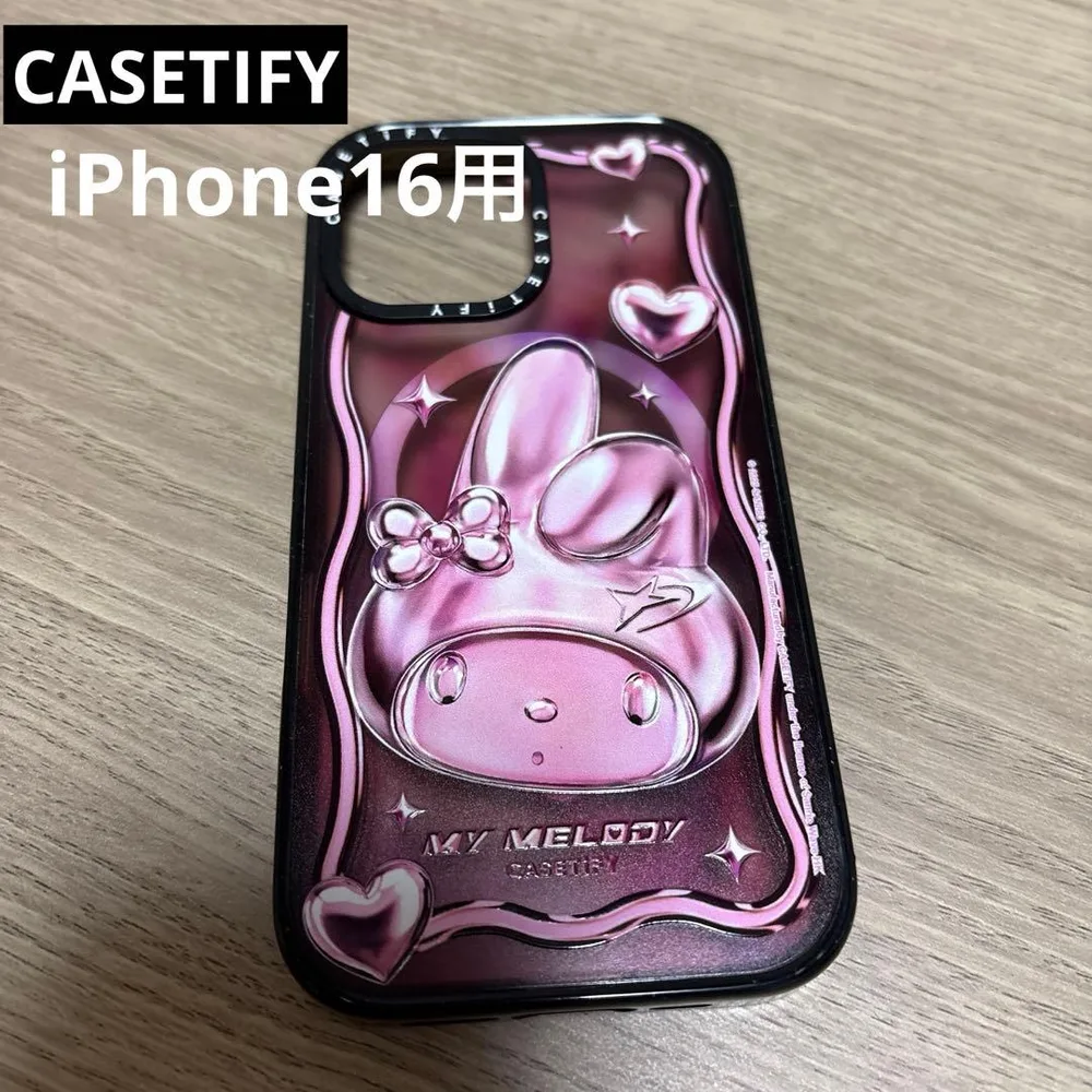 CASETiFY iPhone 16用ケース マイメロディ サンリオ