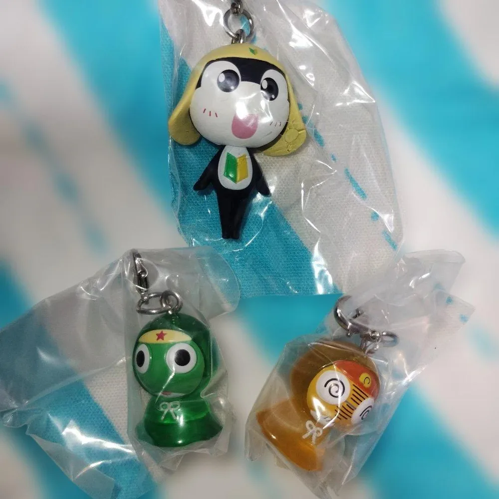 ケロロ軍曹 めじるしアクセサリー カラフルマルチチャーム 3個セット