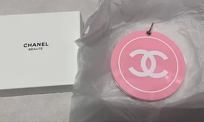 非売品 CHANEL ノベルティミラー ピンク