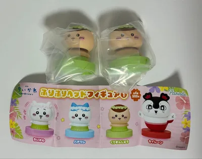 ちいかわ 人魚の島のひみつ ふりふりヘッドフィギュア くりまんじゅう 2個セット