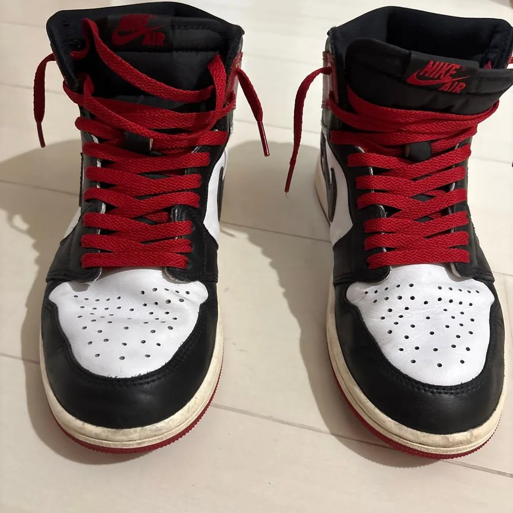 NIKE AIR JORDAN 1 HIGH OG スニーカー つま黒