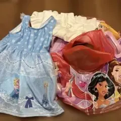 ディズニー プリンセス 浮き輪 50cm ワンピース水着 セット