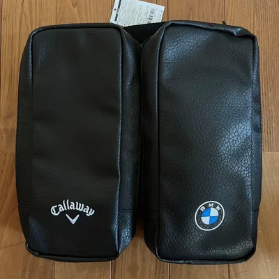 新品 BMW×キャロウェイ シューズバッグ ブラック セパレート ゴルフ タグ付