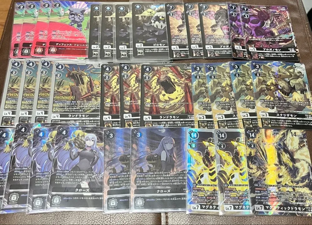 【パラレル】【リミテッド】デジモンカードゲーム 鉱物パーツ ゴロモン他まとめ売り