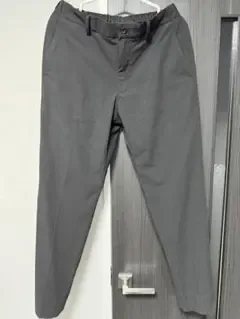 無印良品 ストレッチワンタックパンツ ブラック