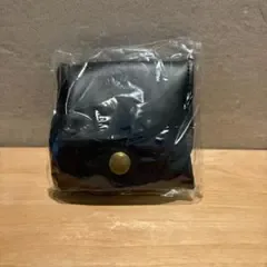 本革 ミニ財布 コインケース ブラック コンパクト