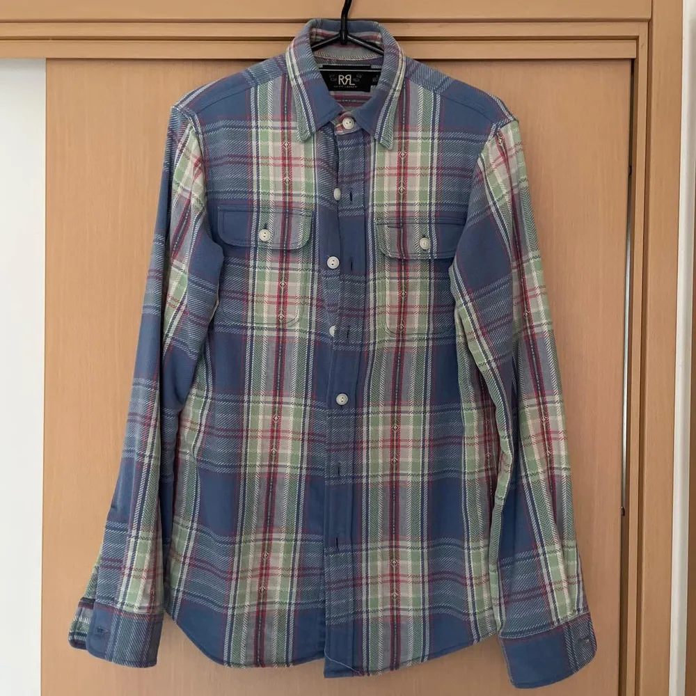 RRL ネルシャツ