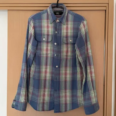 RRL ネルシャツ