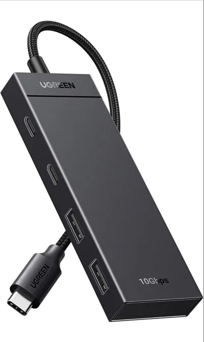 UGREEN USB-Cハブ 4ポート 10Gbps高速転送