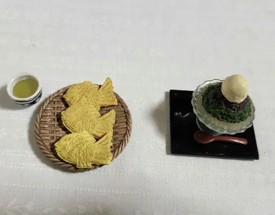 リーメント 街のデザート屋さん 宇治金時&たい焼き
