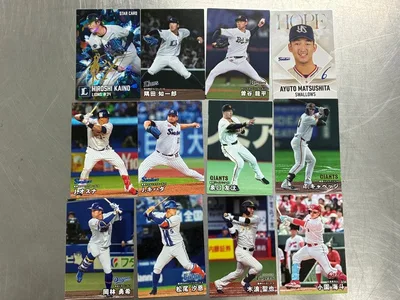 カルビー プロ野球チップス カード 12枚セット