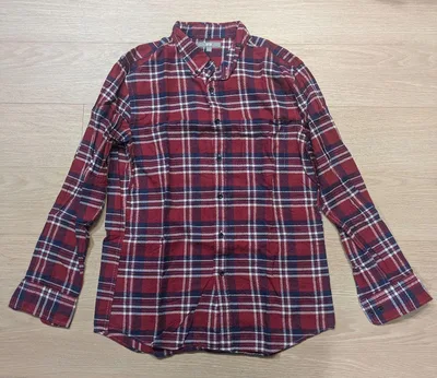 UNIQLO ユニクロ チェックシャツ ネルシャツ メンズ カジュアル 古着
