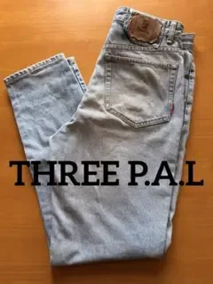 THREE P.A.L デニム ジーンズ ダメージ ヴィンテージ