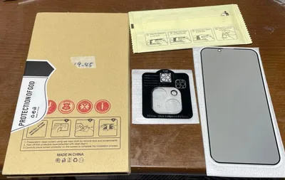 iPhone13 保護フィルム カメラつき 一枚 新品
