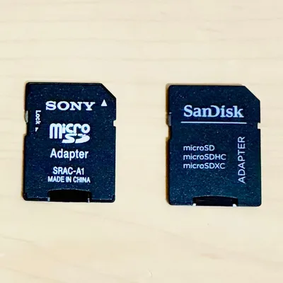 microSD 変換アダプター SONY SanDisk 2点セット