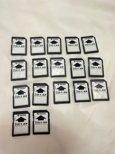 YAZAKI SDカード 2GB 17枚セット