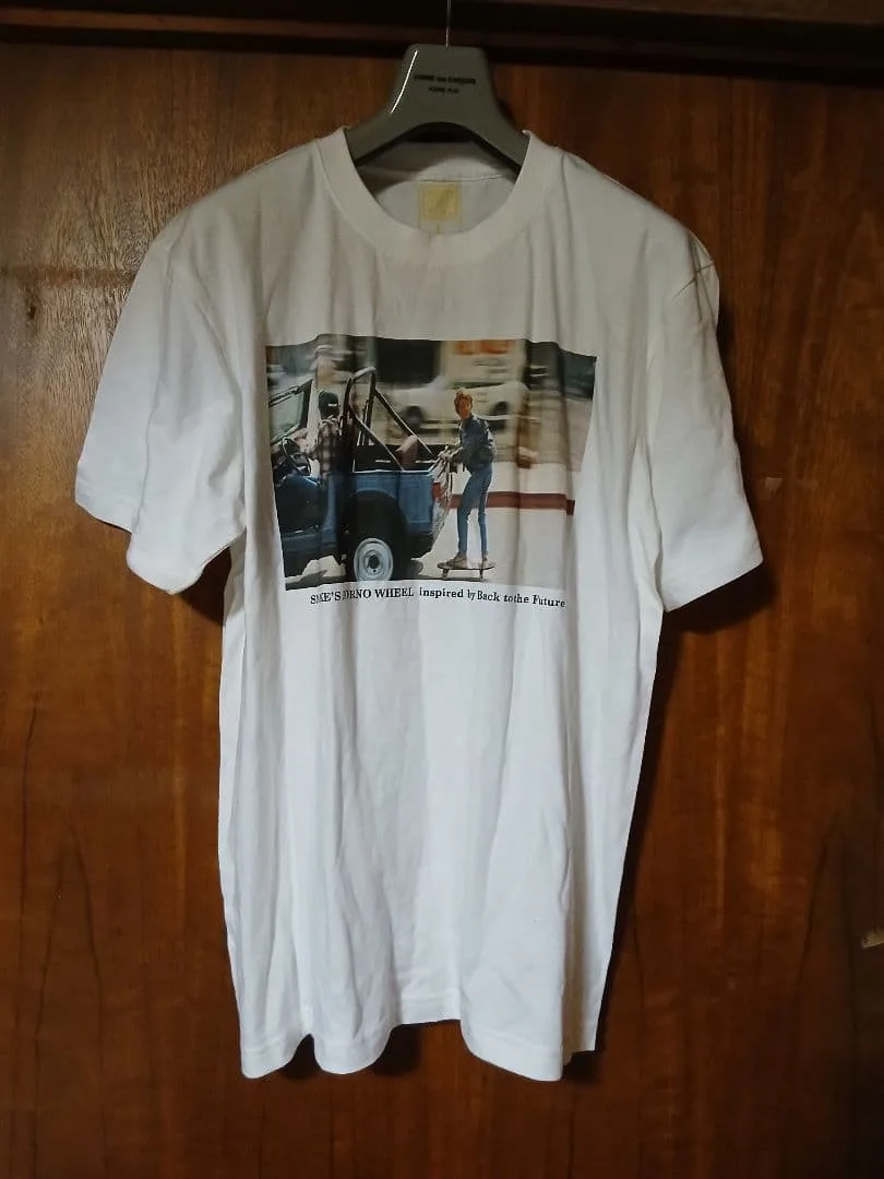 SNAKE'S PORNO WHEEL Tシャツ ホワイト L