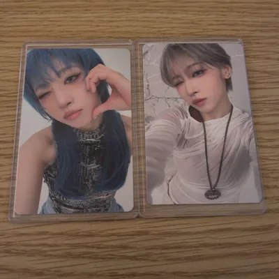 JISOO Blue Jeans Rose HANA トレカ 2枚セット