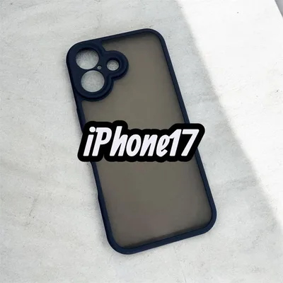 iPhone 17 専用 ケース カバー ネイビー 新品 ハード マット