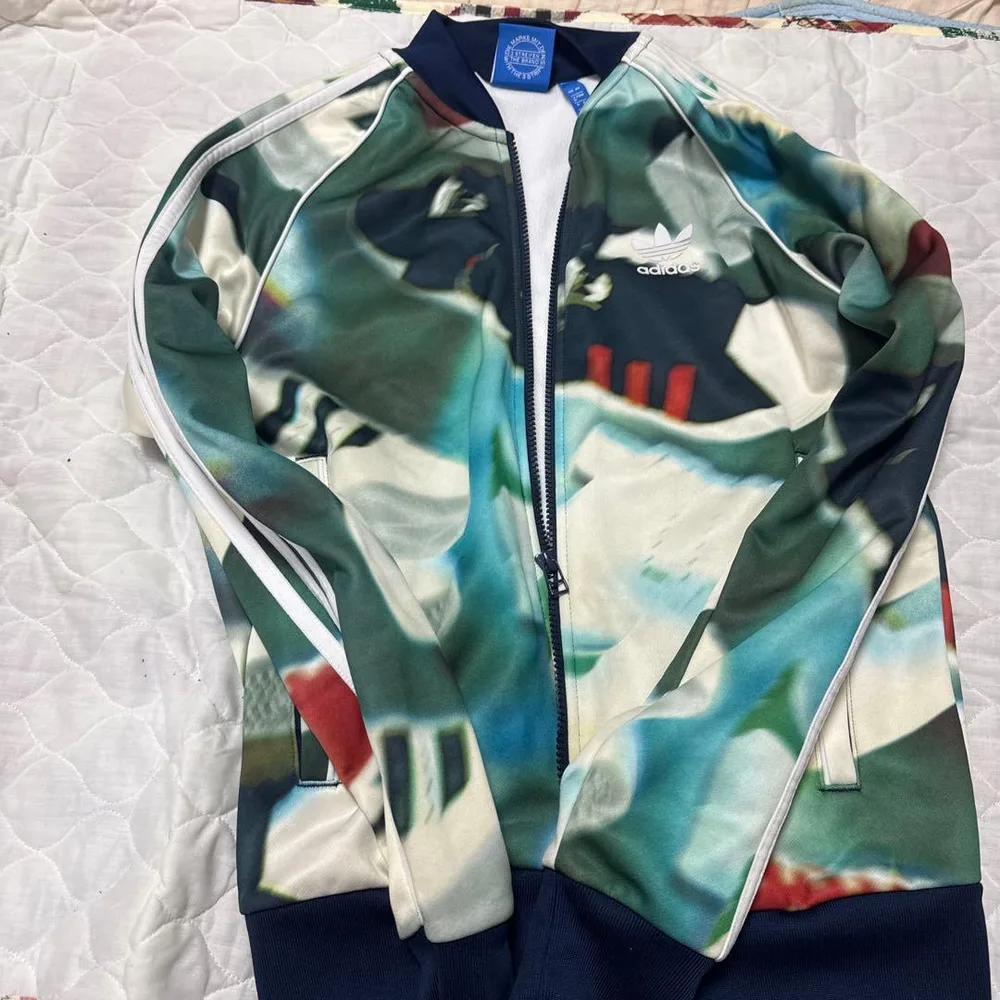 adidas Originals 総柄 トラックジャケット