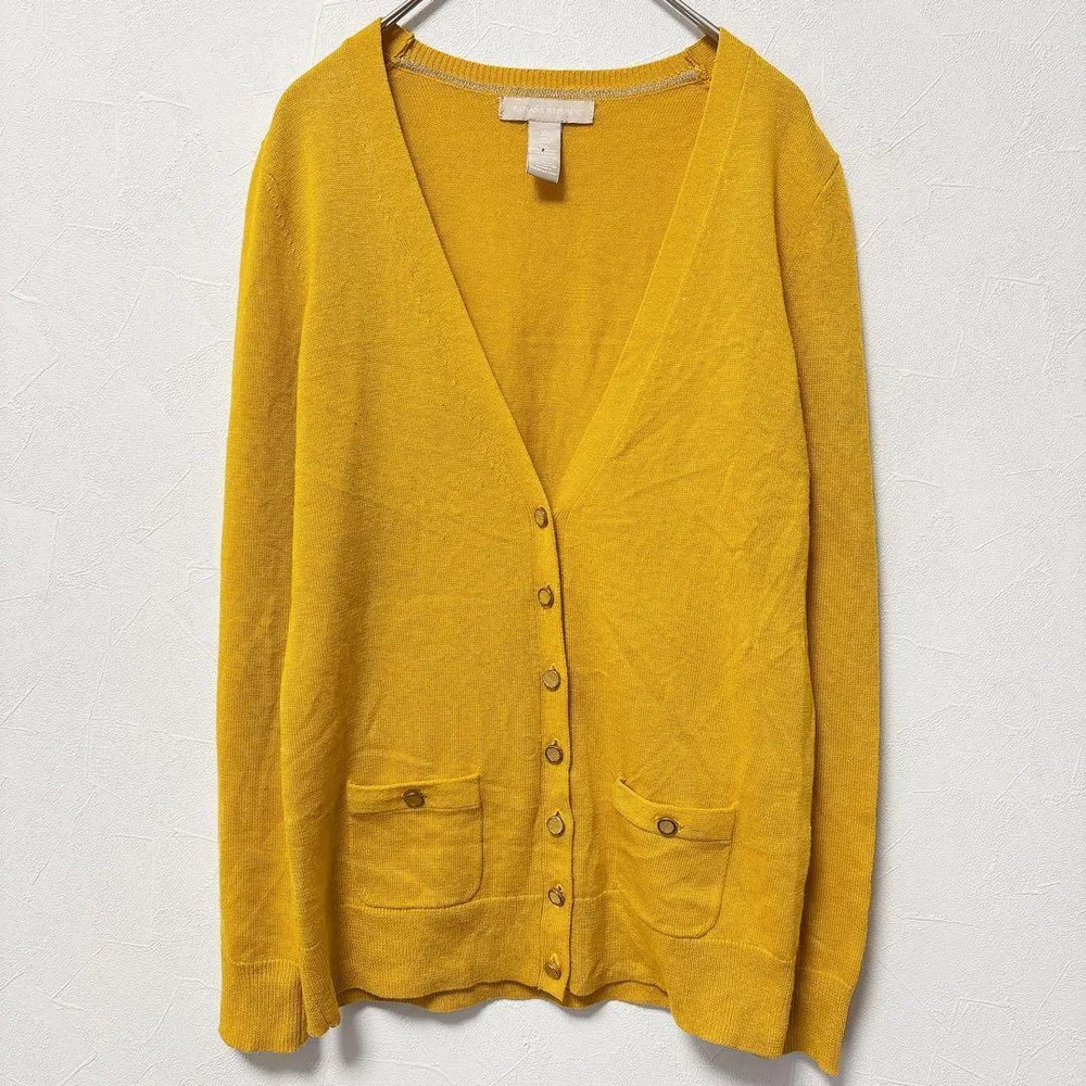 一点もの⭐️BANANA REPUBLIC 【XS】カーディガン イエロー