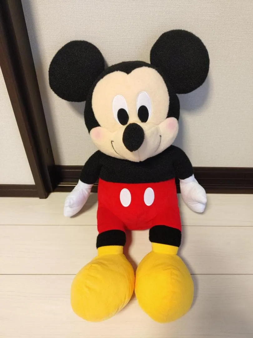 【新品タグ付き送料込♡非売品】ディズニー ミッキーマウス BIGぬいぐるみ