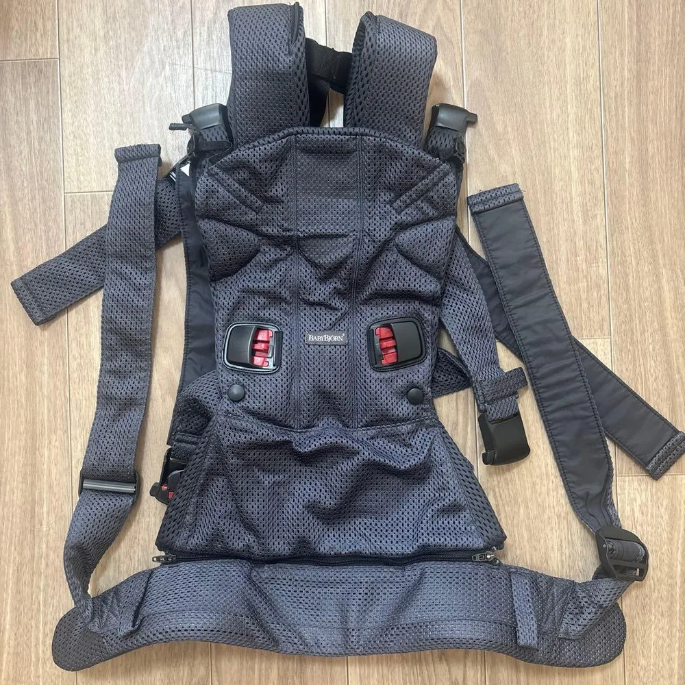BABYBJORN 抱っこ紐 メッシュ ダークグレー