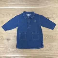 PETIT BATEAU デニムワンピース 18m/81cm