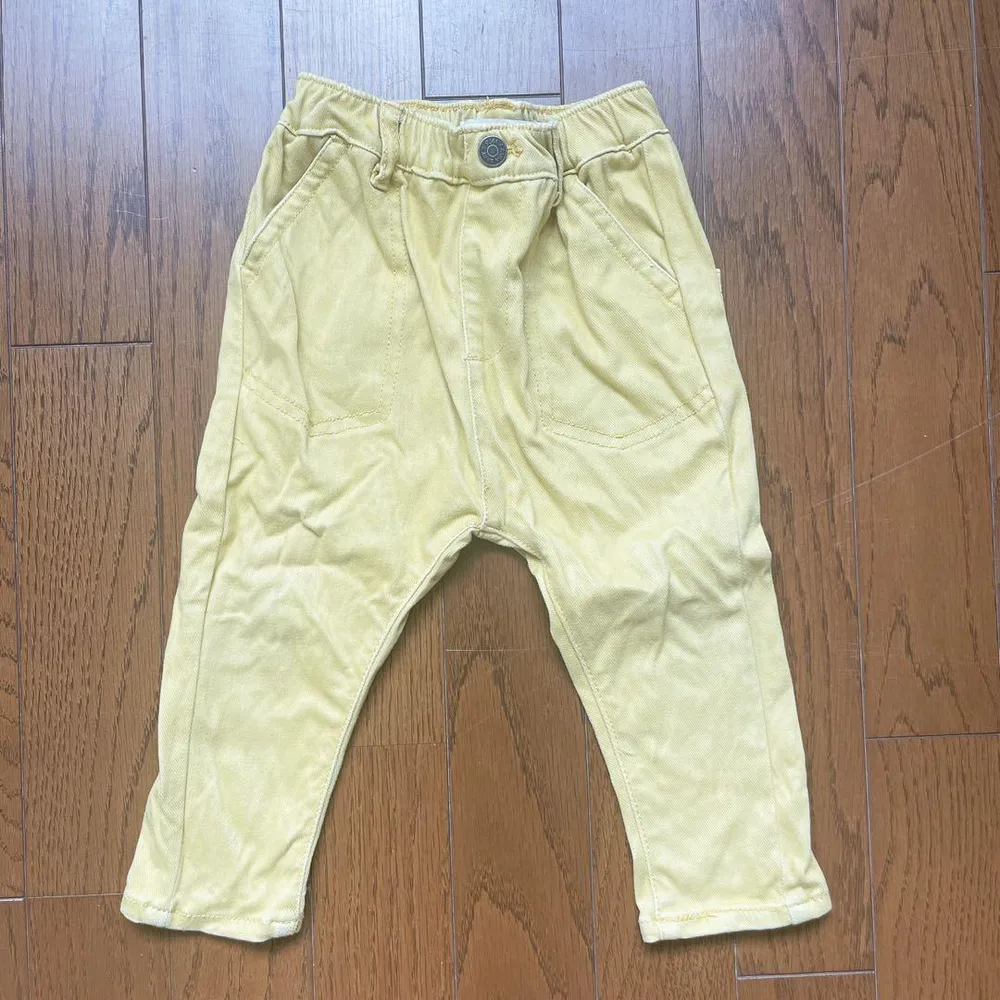 ZARA イエローパンツ 12-18ヶ月