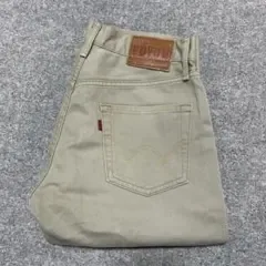 【SB415】 EDWIN 503 ストレートパンツ 29インチ カーキ 深緑