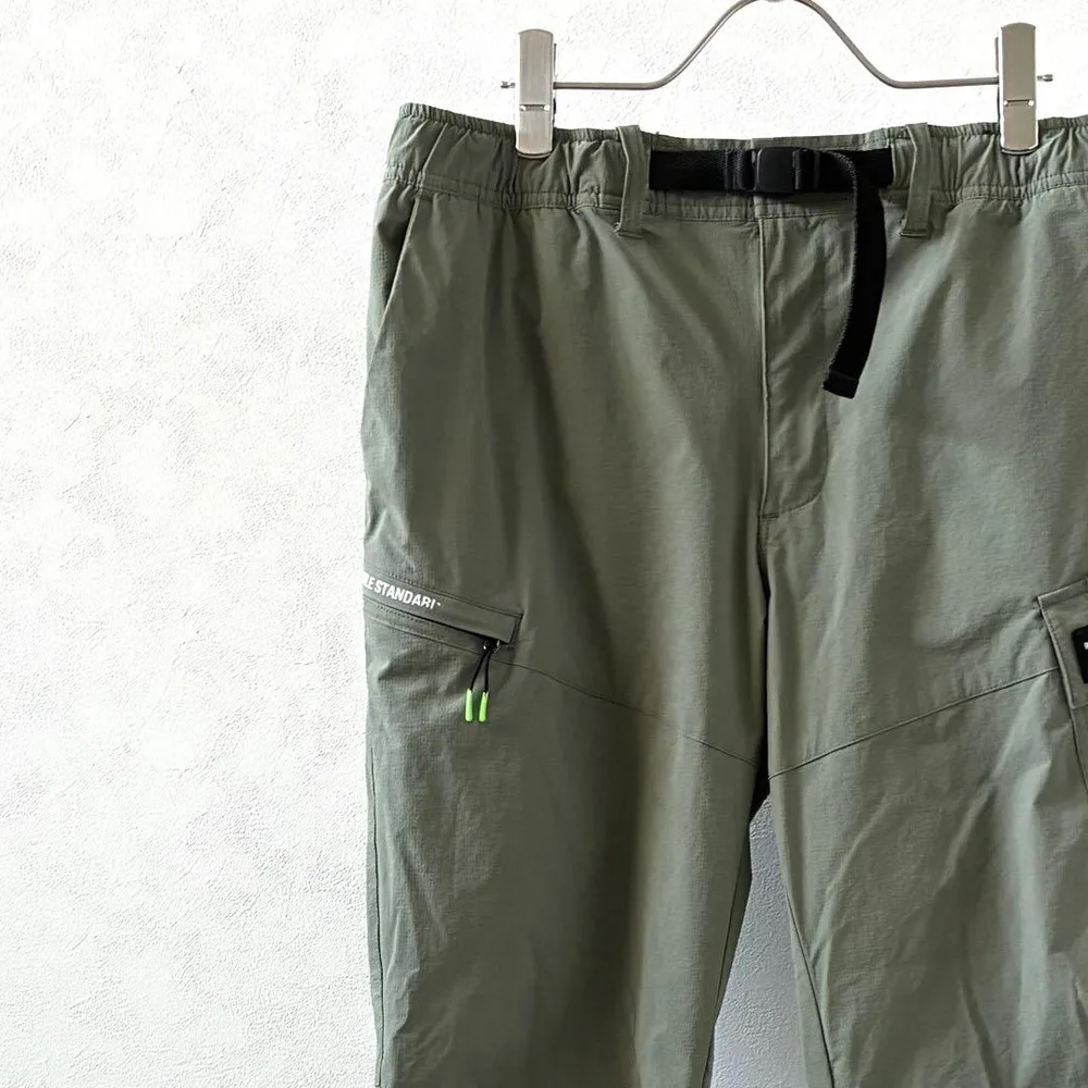 BURTLE 402 カーゴパンツ 作業服 春夏 撥水 軽量 ストレッチ 大きめ