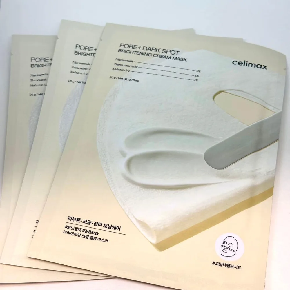 celimax セリマックス ポアブライトニングクリームマスク 3枚セット