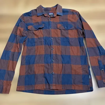 patagonia パタゴニア p6 フィヨルドフランネルシャツ Mサイズ
