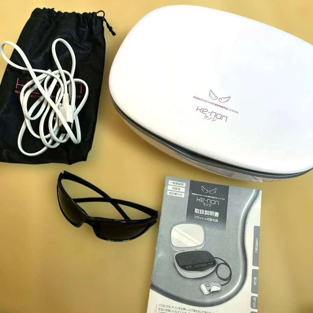 ke-non ケノン 脱毛器 パールホワイト Ver7.1 光脱毛 ホームエステ