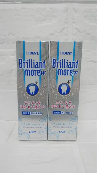 ライオン DENT. Brilliant more W 2本