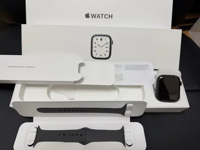 【美品】Apple Watch ブラックチタニウム 45mmCellular