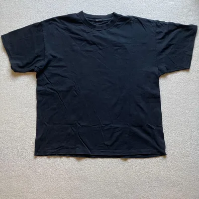 COMOLI 半袖Tシャツ ブラック サイズ3