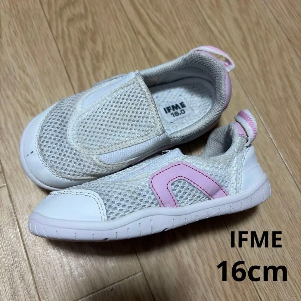 イフミー IFME 上履き スクールシューズ ピンク 16cm 女の子
