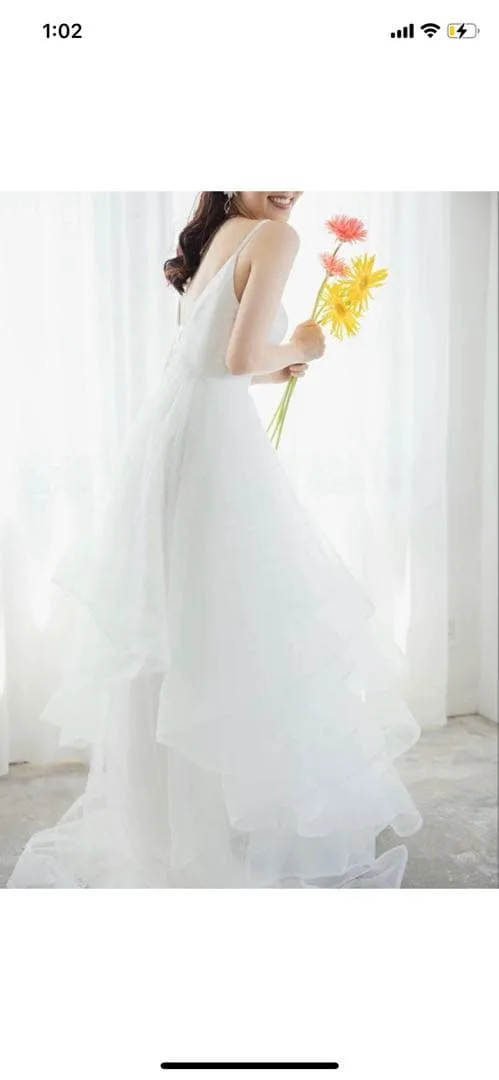 結婚式 二次会用 ウェディングドレス