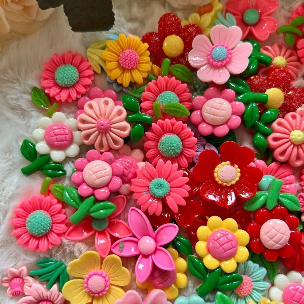 デコパーツ プラパーツ フラワーモチーフ 花 かわいい