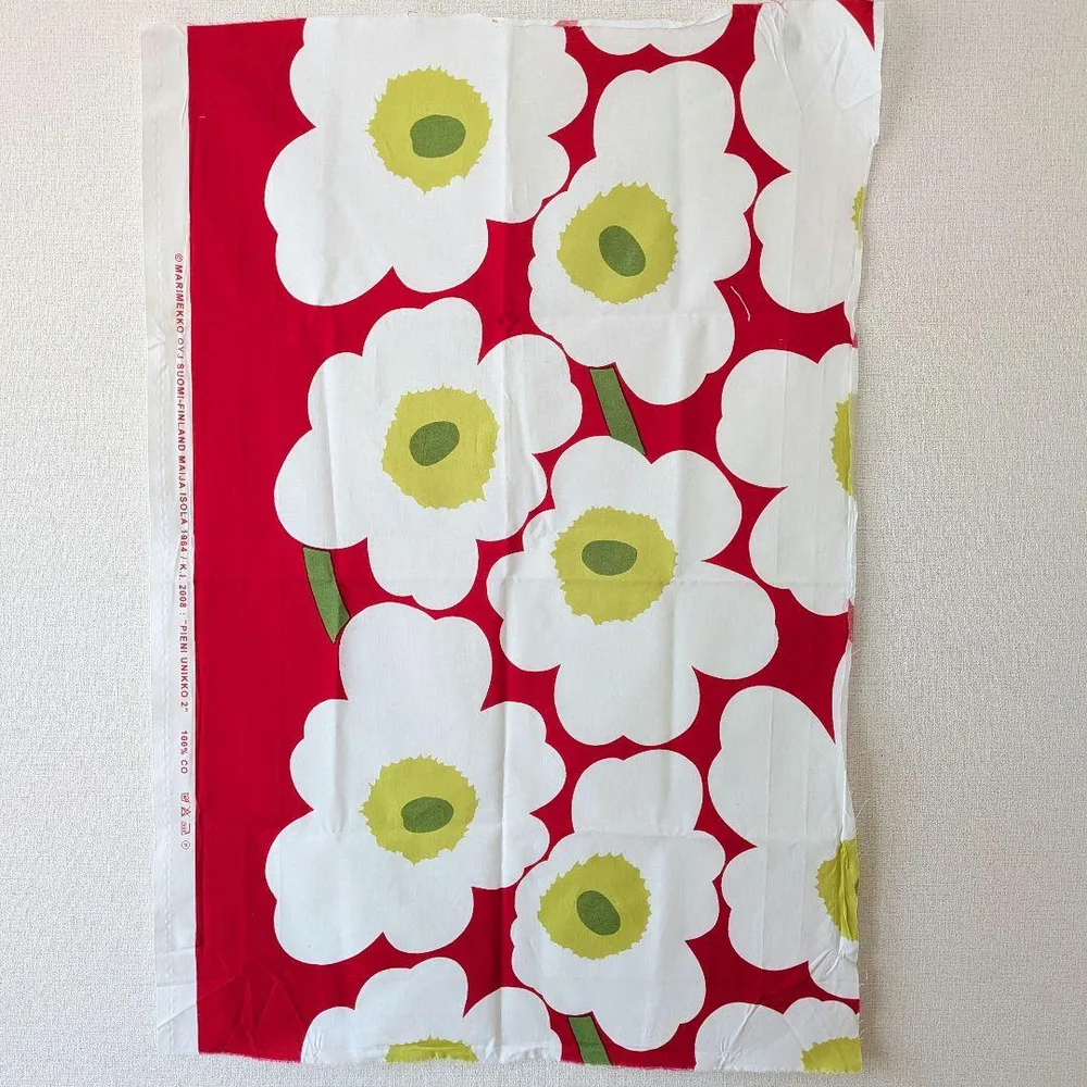 【廃盤】marimekko pieni unikko はぎれ 生地