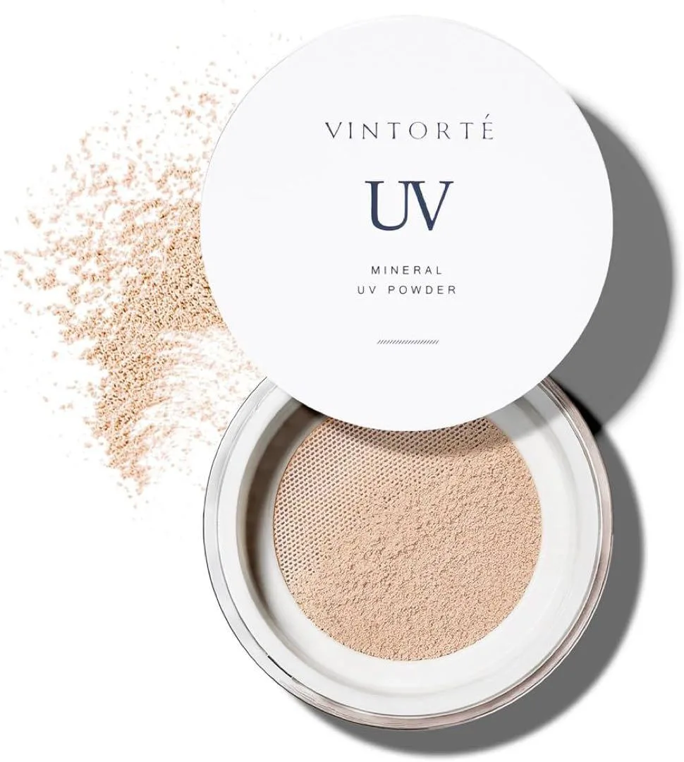 新品未使用 VINTORTÉ ミネラルUVパウダー SPF50+ パフなし