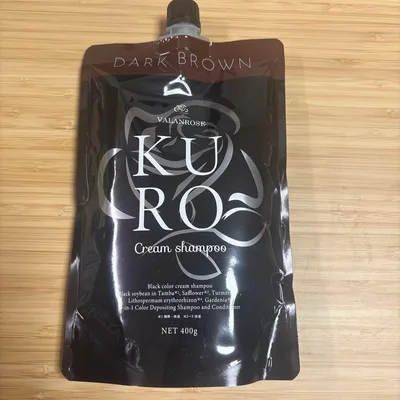 バランローズKURO クリームシャンプー ダークブラウン