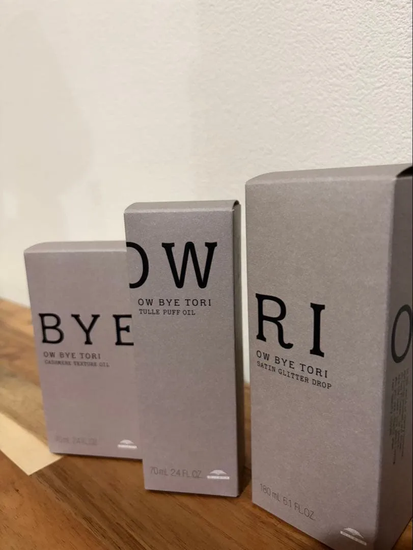 OW BYE TORI ヘアオイル 3種セット