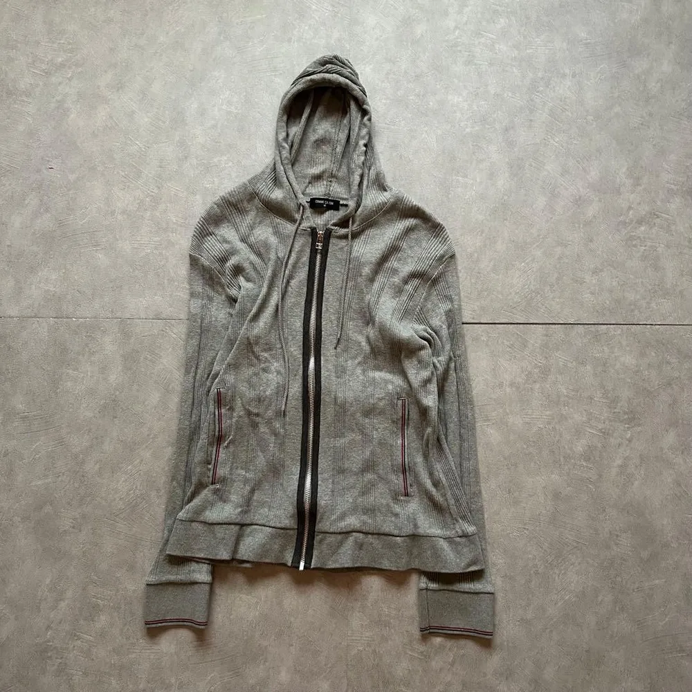 archive grunge Parka y2k gray