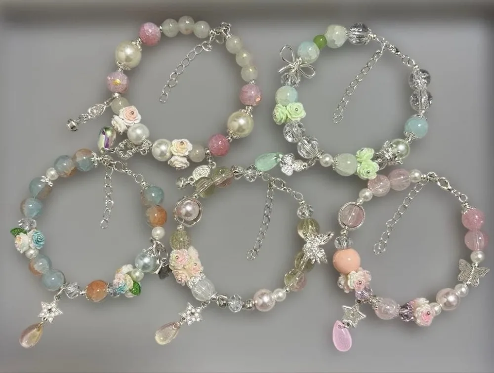 ♡dreamnodiy♡SSRブレスレット♡未使用♡雫5点セット♡