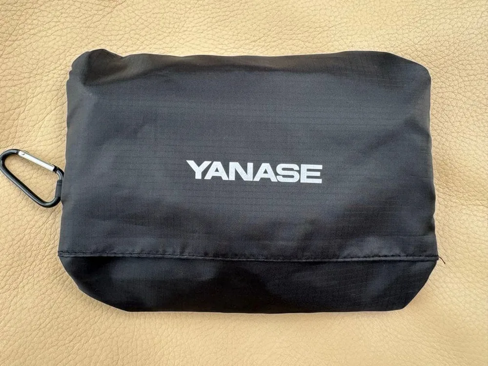 YANASE ヤナセ 折りたたみバッグ エコバッグ 黒