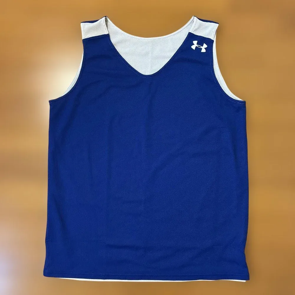 UNDER ARMOUR ノースリーブ リバーシブル ブルー MD
