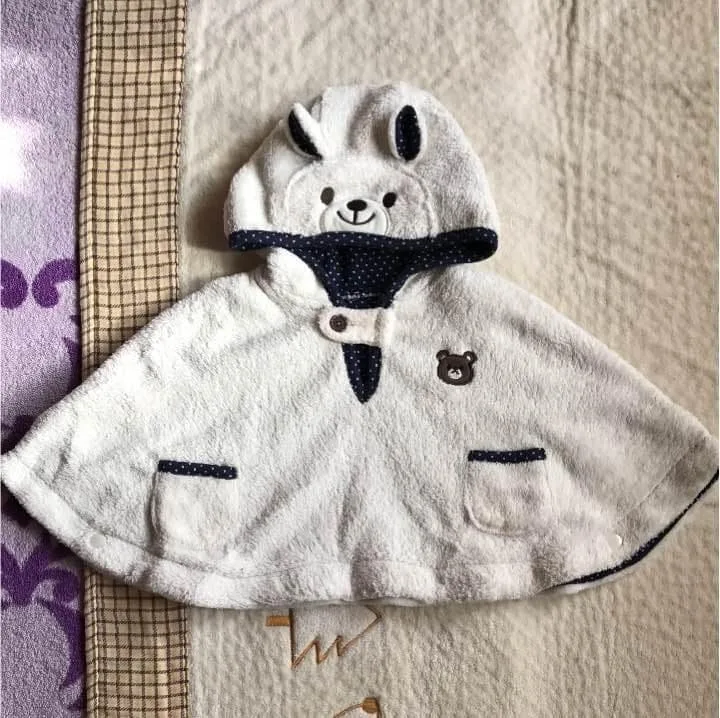 ベビー ポンチョ60~70cm